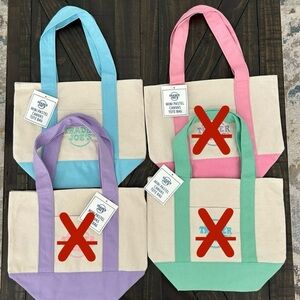 Trader Joe’s Pastel Tote Bag